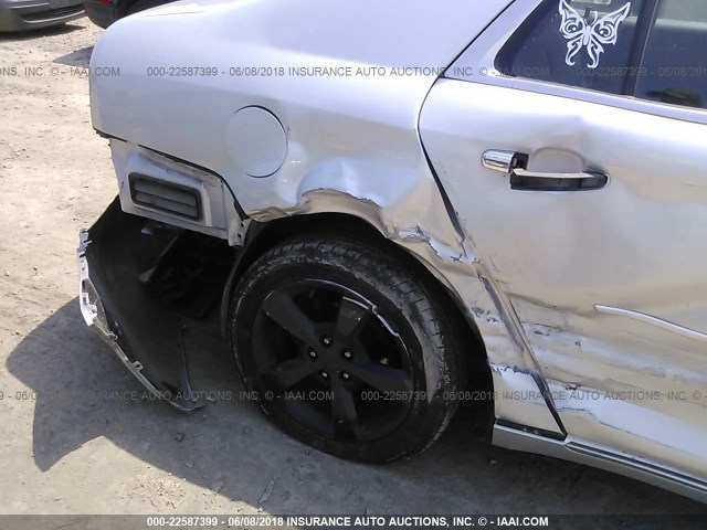 1G1ZC5E02CF106495 - 2012 CHEVROLET MALIBU 1LT 银色 照片 6