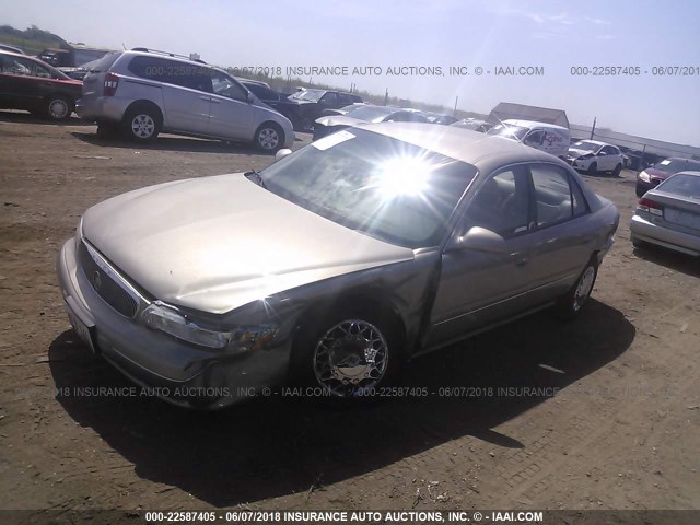 2G4WY55J621142292 - 2002 BUICK CENTURY LIMITED GOLD photo 2