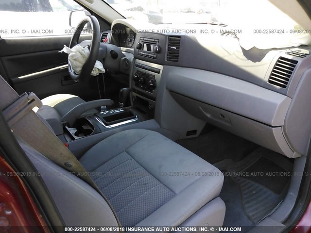 1J4GS48K06C187571 - 2006 JEEP GRAND CHEROKEE LAREDO/COLUMBIA/FREEDOM 红色 照片 5