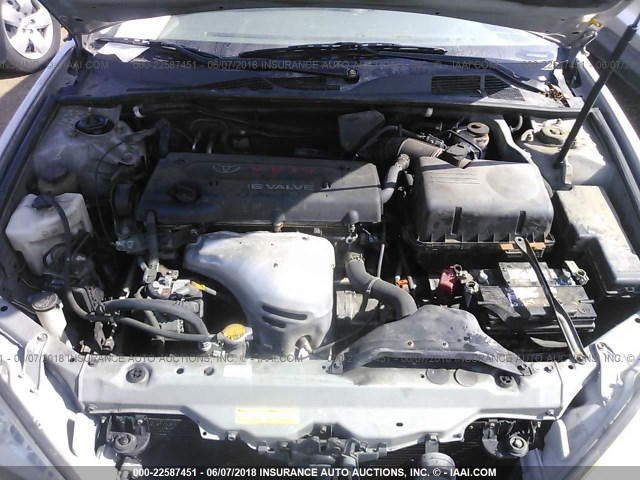 4T1BE32K65U587150 - 2005 TOYOTA CAMRY LE/XLE/SE Gümüş foto 10
