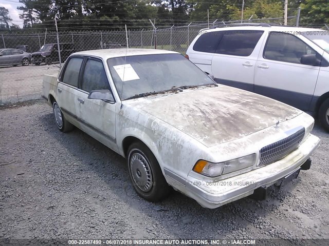 1G4AG55N2P6406060 - 1993 BUICK CENTURY SPECIAL WHITE photo 1