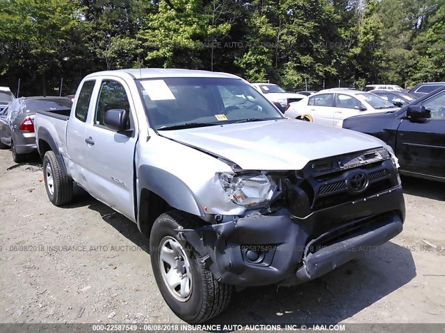 5TFUX4EN7DX018159 - 2013 TOYOTA TACOMA ACCESS CAB Silber Foto 6