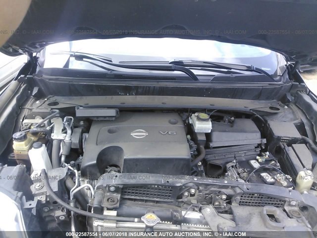 5N1AR2MM7GC615765 - 2016 NISSAN PATHFINDER S/SV/SL/PLATINUM 灰色 照片 10