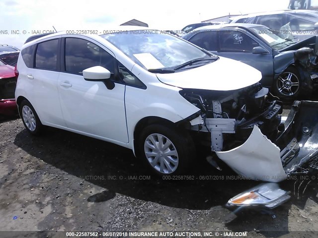 3N1CE2CP3GL406017 - 2016 NISSAN VERSA NOTE S/S PLUS/SV/SL/SR WHITE photo 1