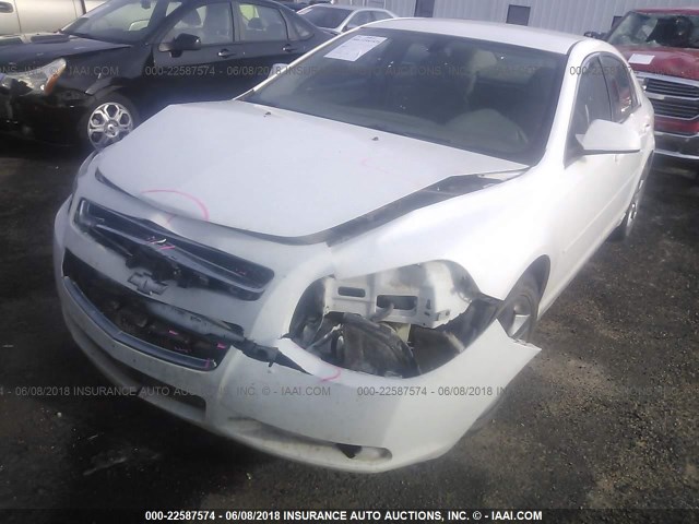1G1ZC5EB4AF311458 - 2010 CHEVROLET MALIBU 1LT 白色 照片 2