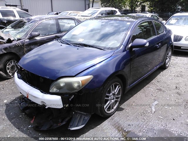 JTKDE177160119690 - 2006 TOYOTA SCION TC 蓝色 照片 2