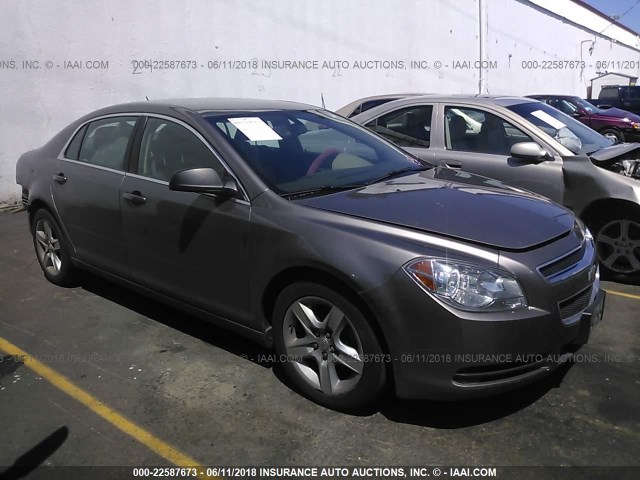 1G1ZA5E18BF244300 - 2011 CHEVROLET MALIBU LS BEIGE photo 1