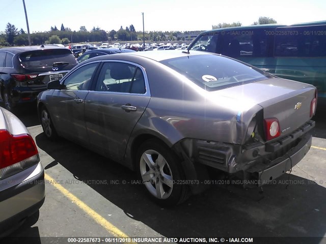 1G1ZA5E18BF244300 - 2011 CHEVROLET MALIBU LS BEIGE photo 3