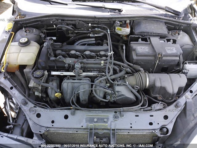 1FAHP34N47W282663 - 2007 FORD FOCUS ZX4/S/SE/SES 灰色 照片 10