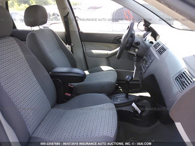 1FAHP34N47W282663 - 2007 FORD FOCUS ZX4/S/SE/SES GRAY photo 5