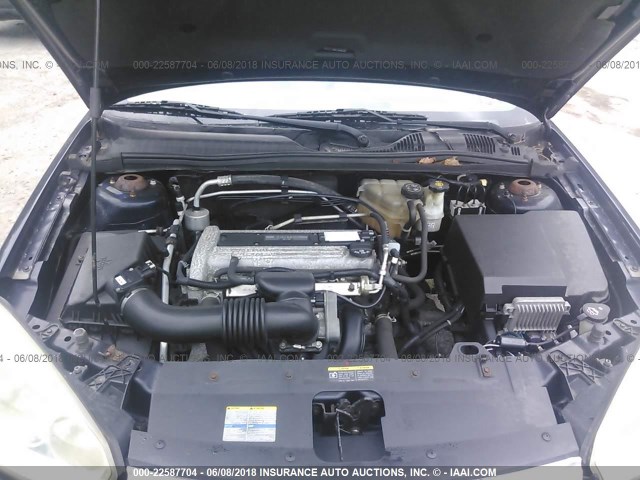 1G1ZS51F06F127895 - 2006 CHEVROLET MALIBU LS 黑色 照片 10