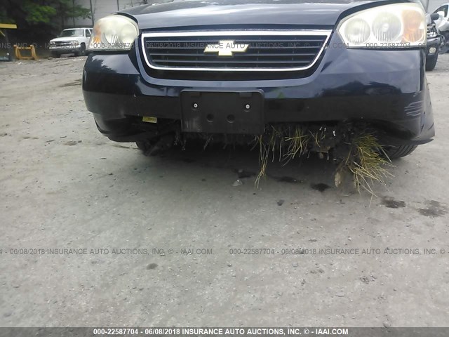 1G1ZS51F06F127895 - 2006 CHEVROLET MALIBU LS 黑色 照片 6