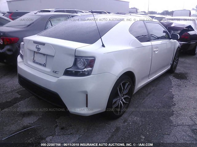JTKJF5C79FJ008232 - 2015 TOYOTA SCION TC 白色 照片 4
