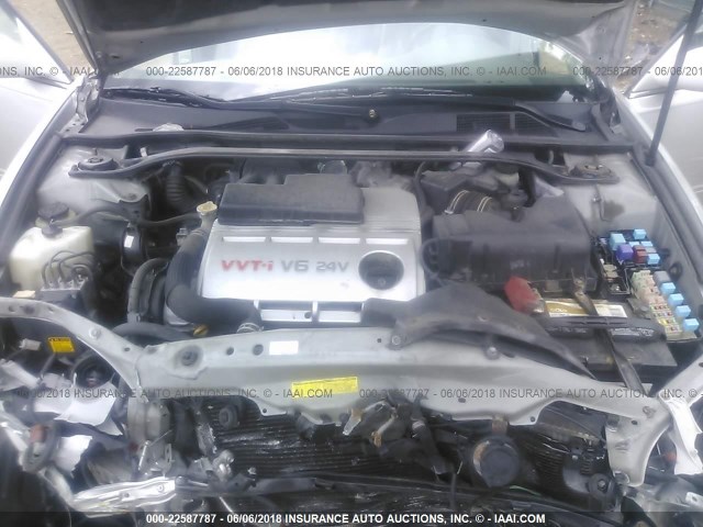 4T1BF30K65U604643 - 2005 TOYOTA CAMRY LE/XLE/SE 银色 照片 10
