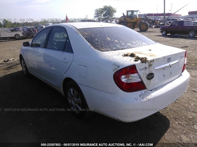 4T1BE32K04U327616 - 2004 TOYOTA CAMRY LE/XLE/SE თეთრი ფოტო 3