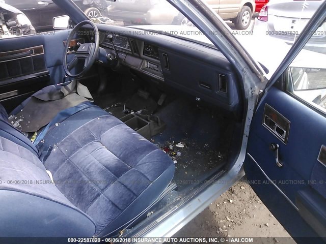 1B3BV51D4FG184093 - 1985 DODGE 600 BLUE photo 5