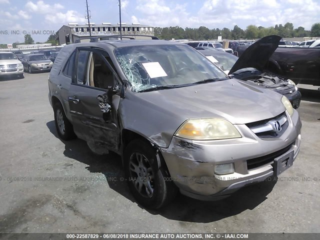 2HNYD18955H532521 - 2005 ACURA MDX TOURING GOLD photo 1