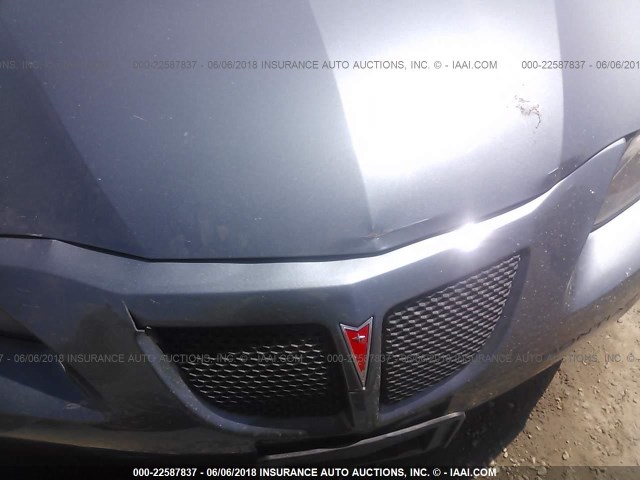 2G2WP552261234073 - 2006 PONTIAC GRAND PRIX BLUE photo 6