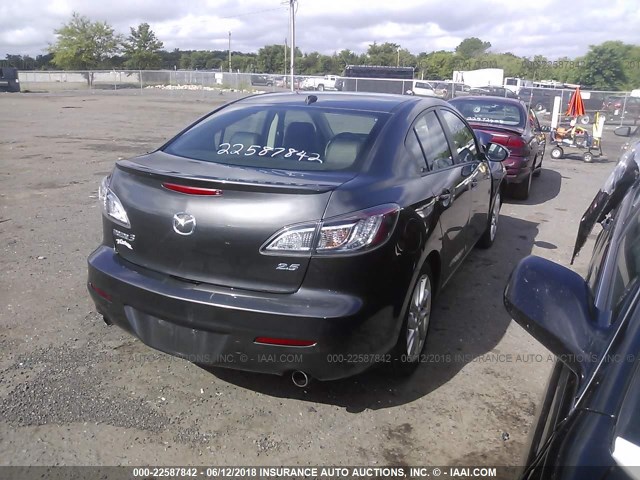 JM1BL1W62C1583722 - 2012 MAZDA 3 S GRAY photo 4