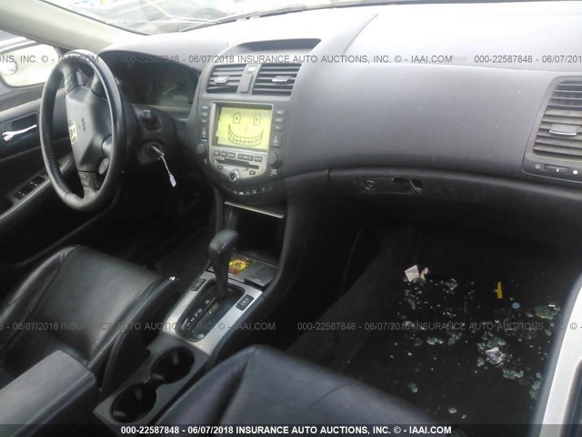 1HGCM66816A029707 - 2006 HONDA ACCORD EX SILVER photo 5