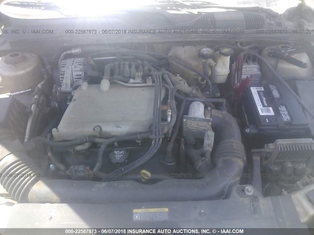 1G1ZT52894F216004 - 2004 CHEVROLET MALIBU LS 金色 照片 10