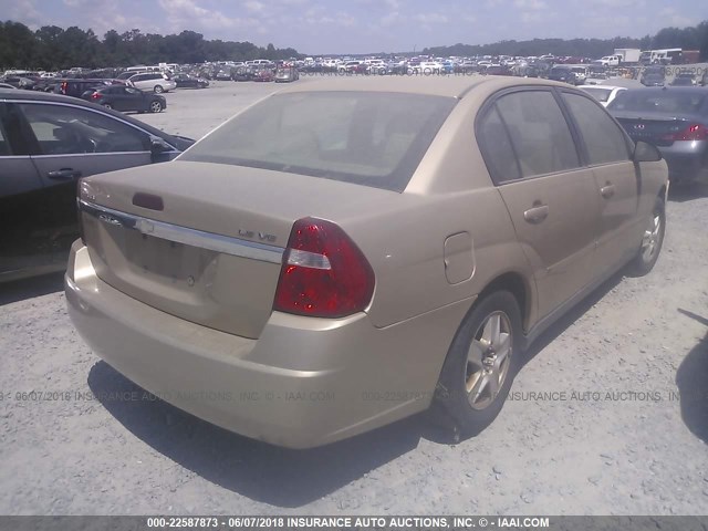 1G1ZT52894F216004 - 2004 CHEVROLET MALIBU LS 金色 照片 4