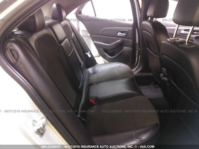 1G11D5RR5DF115566 - 2013 CHEVROLET MALIBU 1LT 银色 照片 8