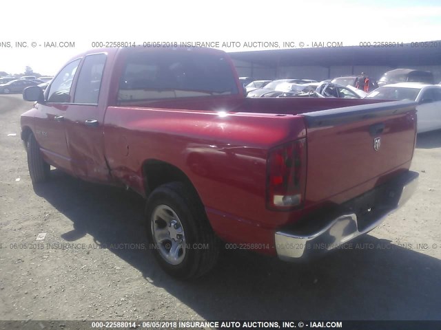 1D7HA18K76J165905 - 2006 DODGE RAM 1500 ST RED photo 3