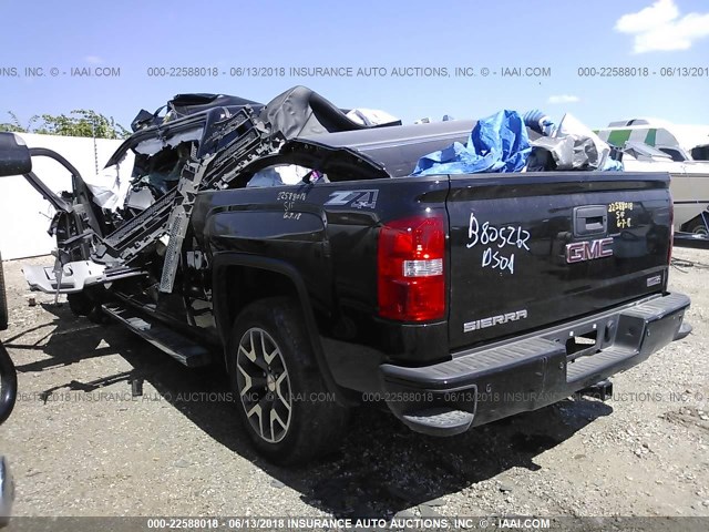 3GTU2VEC9EG546889 - 2014 GMC SIERRA K1500 SLT 黑色 照片 3