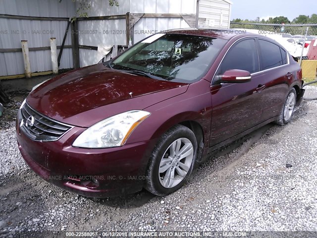 1N4BL2AP6CC254988 - 2012 NISSAN ALTIMA SR MAROON photo 2