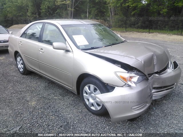 4T1BE32K04U865653 - 2004 TOYOTA CAMRY LE/XLE/SE თაფლისფერი ფოტო 1