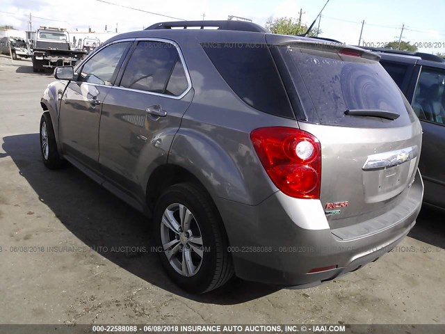 2GNALPEK8C6128083 - 2012 CHEVROLET EQUINOX LT GRAY photo 3