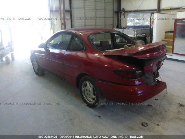 3FAFP11373R158138 - 2003 FORD ESCORT ZX2 RED photo 3