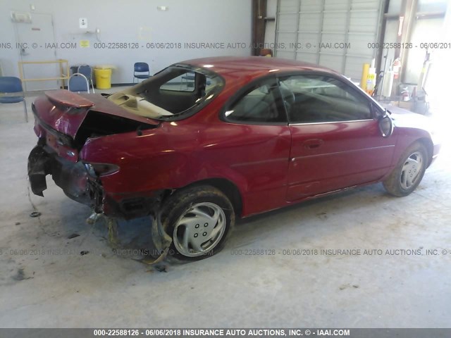 3FAFP11373R158138 - 2003 FORD ESCORT ZX2 RED photo 4