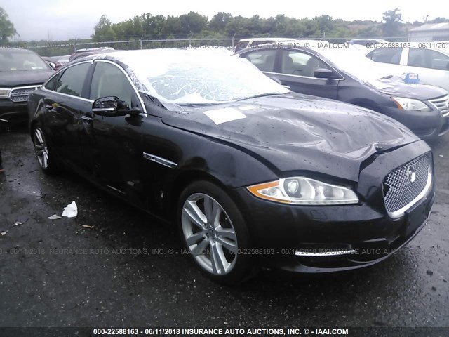 SAJWA2GB3BLV07181 - 2011 JAGUAR XJL BLACK photo 1