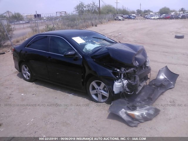 4T1BF1FK3DU687054 - 2013 TOYOTA CAMRY L/SE/LE/XLE 黑色 照片 1