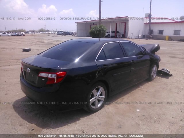 4T1BF1FK3DU687054 - 2013 TOYOTA CAMRY L/SE/LE/XLE 黑色 照片 4