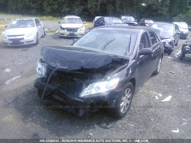 4T1BK46K18U576263 - 2008 TOYOTA CAMRY LE/XLE/SE შავი ფოტო 2