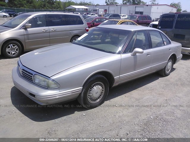 1G3HC52K3V4858276 - 1997 OLDSMOBILE REGENCY GOLD photo 2