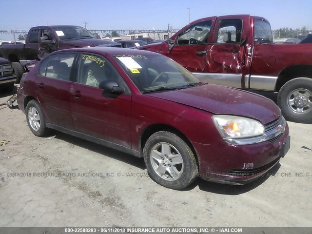 1G1ZT54875F324524 - 2005 CHEVROLET MALIBU LS 红色 照片 1