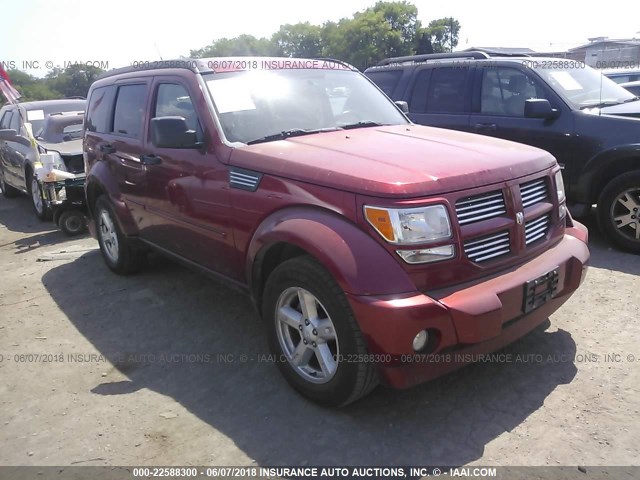 1D4PU5GK2BW514457 - 2011 DODGE NITRO SXT RED photo 1