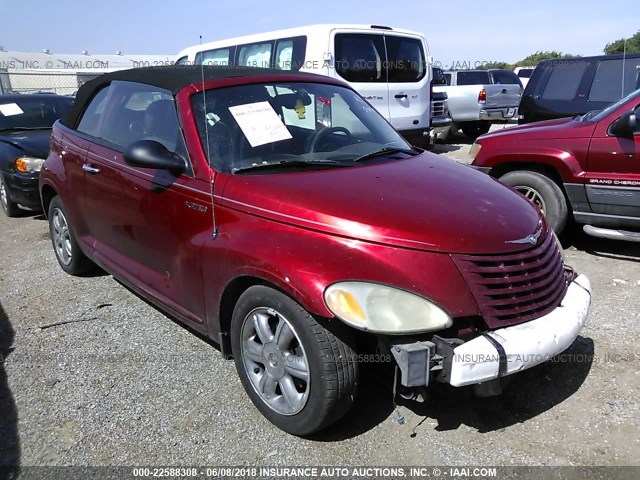 3C3EY55E95T286896 - 2005 CHRYSLER PT CRUISER TOURING MAROON photo 1