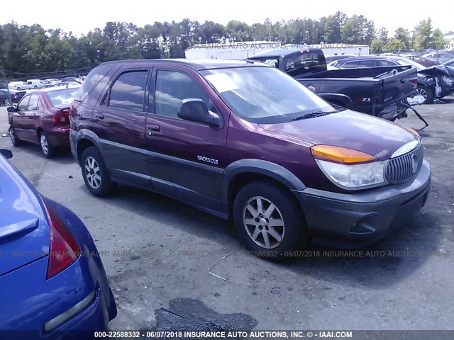 3G5DA03E53S574328 - 2003 BUICK RENDEZVOUS CX/CXL BURGUNDY photo 1