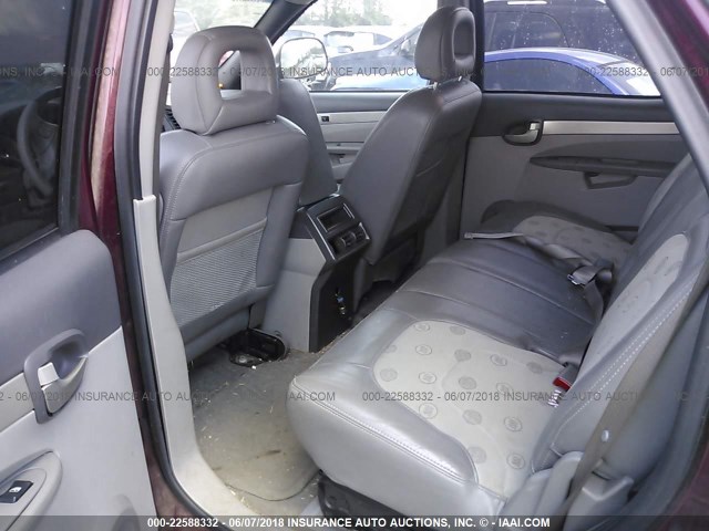 3G5DA03E53S574328 - 2003 BUICK RENDEZVOUS CX/CXL BURGUNDY photo 8