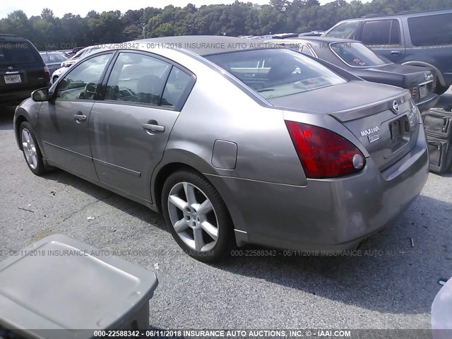 1N4BA41E55C866098 - 2005 NISSAN MAXIMA SE/SL Champagne photo 3