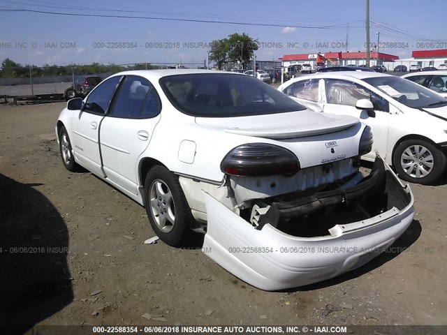 1G2WP52K0YF349657 - 2000 PONTIAC GRAND PRIX GT WHITE photo 3