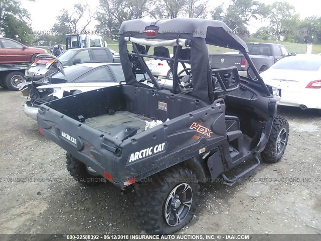 4UF17MPV5HT304808 - 2017 ARCTIC CAT ATV BLACK photo 4