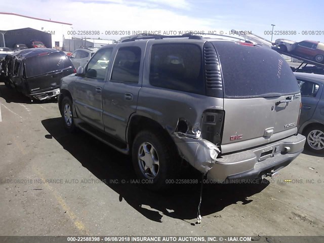 1GKEK63U32J259391 - 2002 GMC DENALI GOLD photo 3