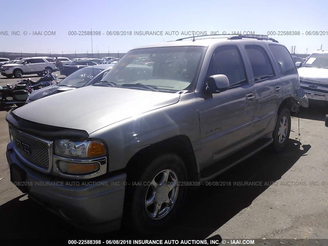 1GKEK63U32J259391 - 2002 GMC DENALI GOLD photo 6