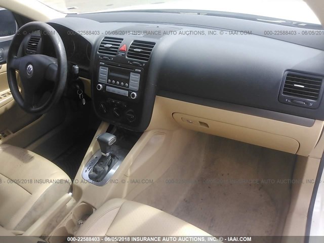 3VWEF71K17M196970 - 2007 VOLKSWAGEN JETTA WOLFSBURG 白色 照片 5